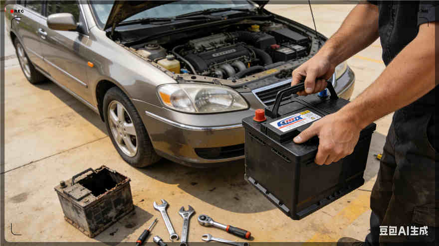 沾化区汽车换电瓶电话【案例】